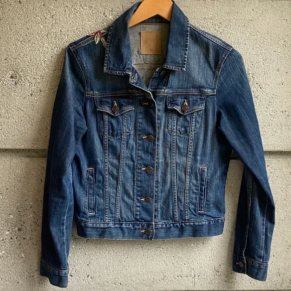Starling Jackets Reworked Embroidered Denim Jacket - Picture 6 of 14